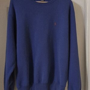 Polo Ralph Lauren Royal Blue Crewneck Sweatshirt